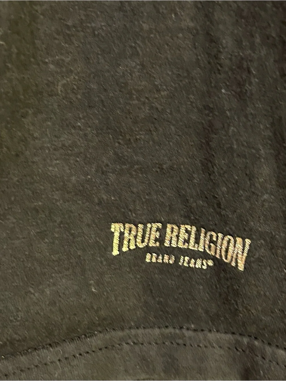 True Religion T-Shirt Mens Size Medium  Short Sleeve‎ Gray